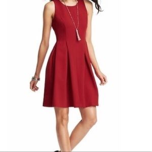 Red Dress fit and flare